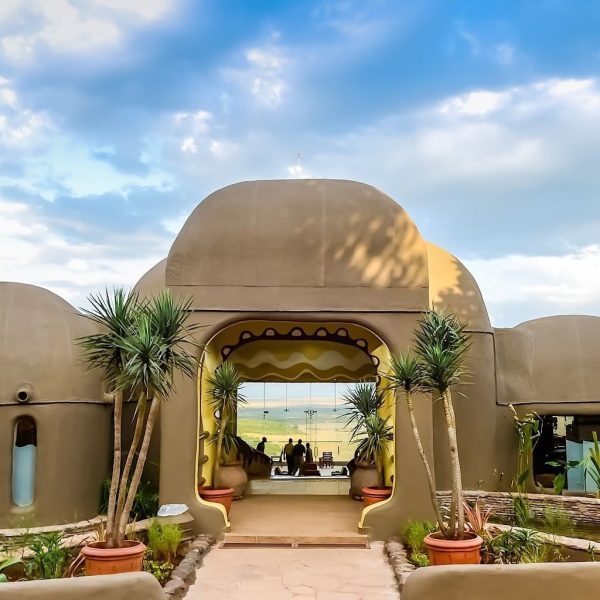 A view of Amboseli Serena Safari Lodge