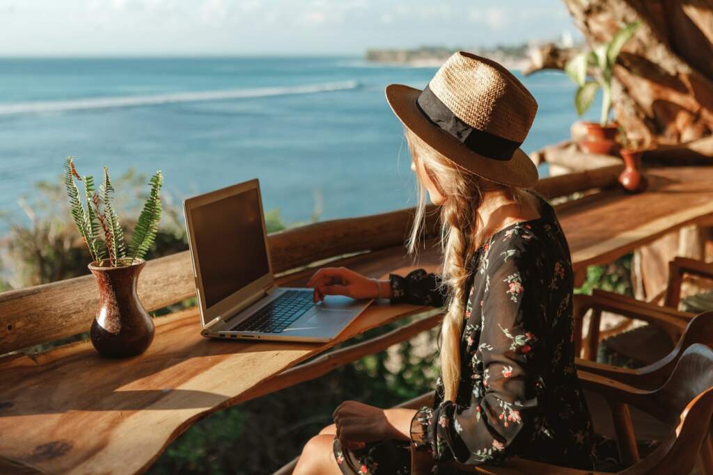 Picture for digital nomad safari traveler